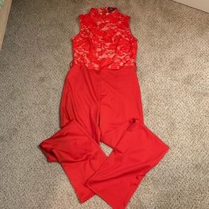 Red Jumpsuit
